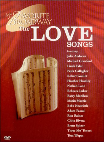 【中古】【未使用・未開封品】My Favorite Broadway: Love Songs [DVD]