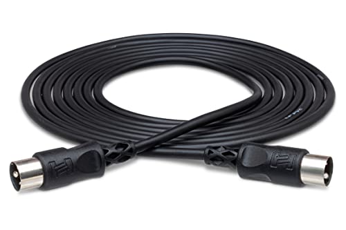 yÁzygpEJizHosa MID-305 Black MIDI Cable, 5 feet
