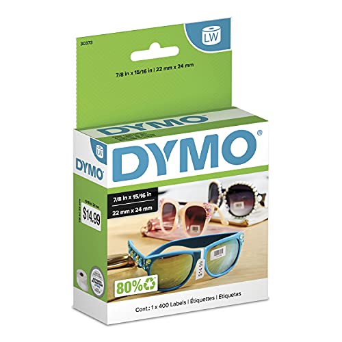 Multipurpose Labels, 15/16 x 7/8, White, 400/Box (並行輸入品)