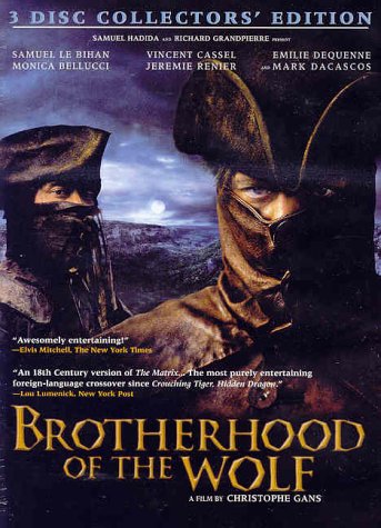 【中古】【未使用・未開封品】Brotherhood of the Wolf (3 Disc Collectors Edition)【メーカー名】【メーカー型番】【ブランド名】TVA Films Canada ジャンル別, Custom Stores 【商品説明】Brotherhood of the Wolf (3 Disc Collectors Edition)【注意】こちらは輸入品となります。当店では初期不良に限り、商品到着から7日間は返品を 受付けております。こちらは当店海外ショップで一般の方から買取した未使用・未開封品です。買取した為、中古扱いとしております。他モールとの併売品の為、完売の際はご連絡致しますのでご了承ください。ご注文からお届けまで1、ご注文⇒ご注文は24時間受け付けております。2、注文確認⇒ご注文後、当店から注文確認メールを送信します。3、当店海外倉庫から当店日本倉庫を経由しお届けしますので10〜30営業日程度でのお届けとなります。4、入金確認⇒前払い決済をご選択の場合、ご入金確認後、配送手配を致します。5、出荷⇒配送準備が整い次第、出荷致します。配送業者、追跡番号等の詳細をメール送信致します。6、到着⇒出荷後、1〜3日後に商品が到着します。　※離島、北海道、九州、沖縄は遅れる場合がございます。予めご了承下さい。お電話でのお問合せは少人数で運営の為受け付けておりませんので、メールにてお問合せお願い致します。営業時間　月〜金　10:00〜17:00お客様都合によるご注文後のキャンセル・返品はお受けしておりませんのでご了承下さい。