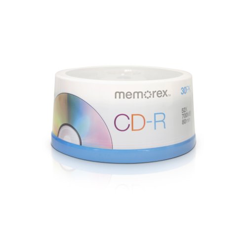 【中古】【未使用 未開封品】Memorex 700 MB / 80-minute 52 xデータCD - Rメディア(30-packスピンドル)