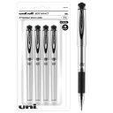 【中古】【未使用・未開封品】uni-ball 207 インパクトゲルペン ボールドポイント (1.0mm) ブラック 4本