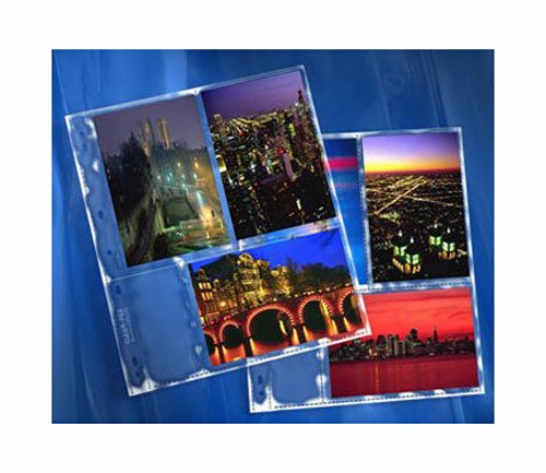 【中古】【未使用・未開封品】Clearfile archival-plus印刷ページ、Holds Six 4?x 6?" Prints???25パック