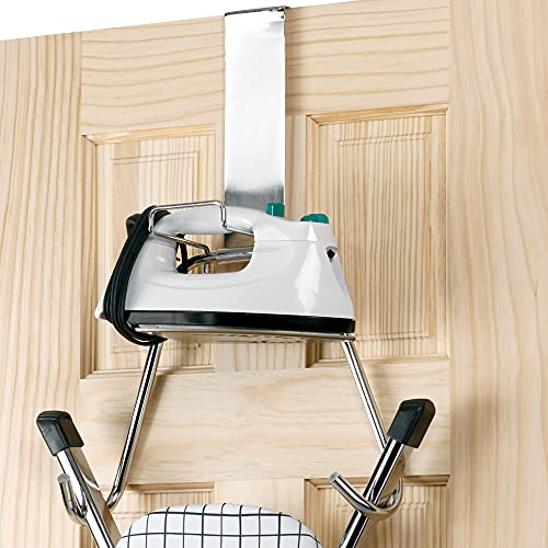 Polder 90617-05 Over the Door Iron and Board Holder - Chrome