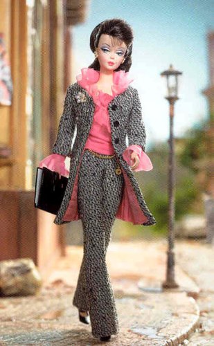 yÁzygpEJizBarbie Collectibles, Fashion Model Silkstone Barbie: A Model's Life Giftset with Doll & Outfits