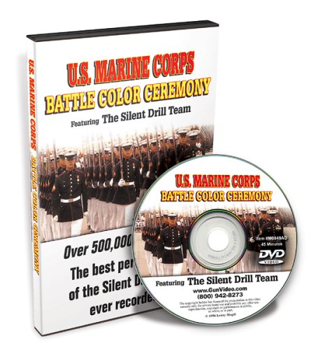 【中古】【未使用・未開封品】U.S. Marine Corps Battle Color Ceremony Featuring The Silent Drill Team DVD