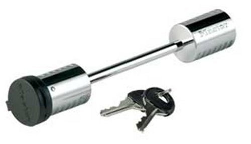 Master Lock 1471DAT トレーラーカプララッチロック 長さ3-4/10インチ シャックル×直径9/32インチ ピン シルバー