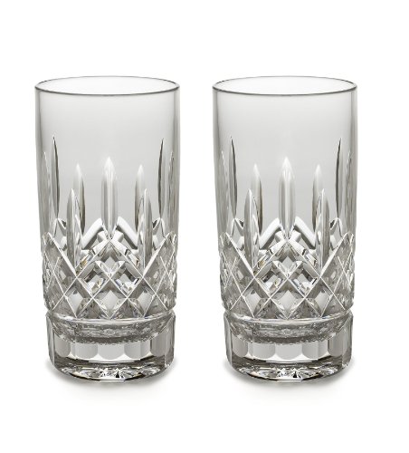 【中古】【未使用・未開封品】Waterford Lismore High Ball Pair, 12-Ounce by Waterford Crystal