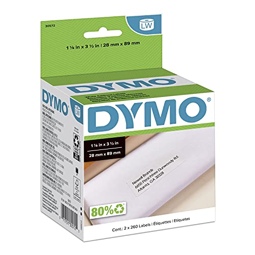 Address Labels, 1-1/8 x 3-1/2, White, 520/Pack (並行輸入品)