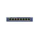 【中古】【未使用・未開封品】NETGEAR 8PORT GIGABIT ETHERNET SWITCH BL(2)