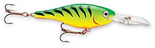 Rapala Shad Rap Rattlin' Suspending 07 Fishing lure, 7cm , Firetiger