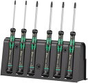 【中古】【未使用・未開封品】Wera 2067/6 Kraftform Micro Torx BO Tamper-Resistant Electronics S...