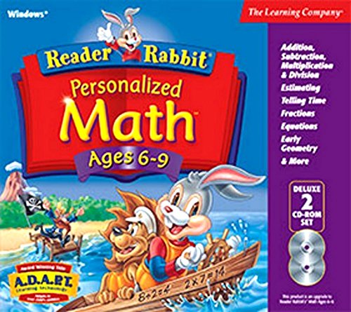 【中古】【未使用・未開封品】Reader Rabbit Personalized Math Ages 6-9