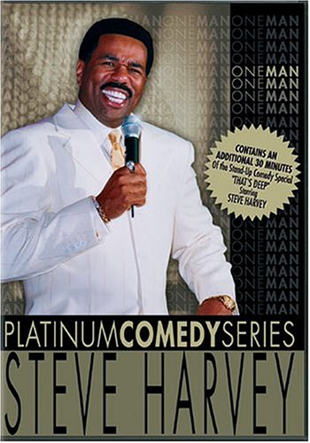 【中古】【未使用・未開封品】Platinum Comedy Series: Steve Harvey - One Man [DVD]