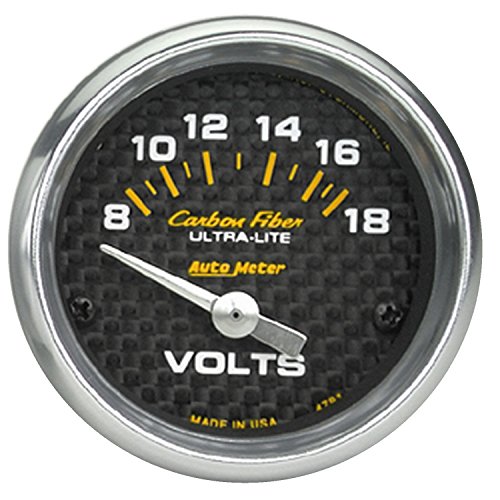 Auto Meter 4791 C/F 2-1/16in Voltmeter 8-18 Volts
