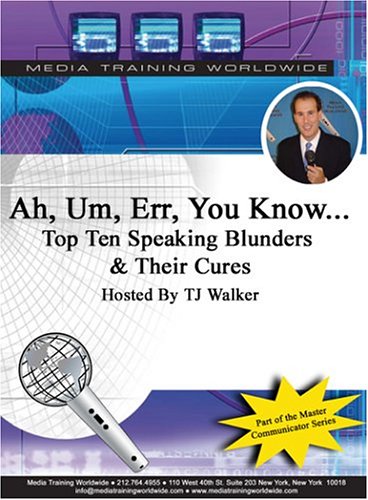 【中古】【未使用・未開封品】Ah, Um, Err, You Know Top Ten Speaking Blunders and Their Cures