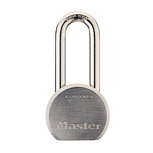 【中古】【未使用 未開封品】(2 Shackle) - Master Lock 930DLHPF High Security Keyed Different Padlock with 5.1cm - 1.3cm Solid Steel Body, 5.1cm Shackle