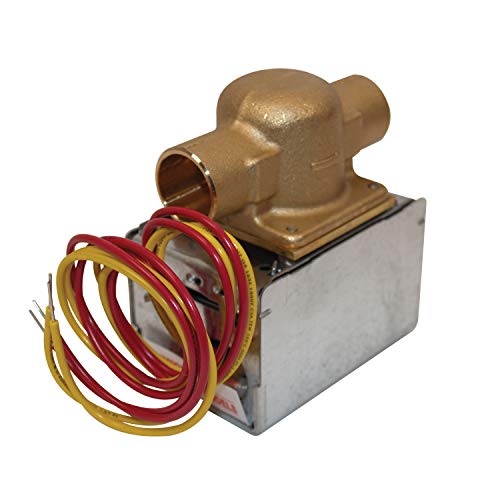 【中古】【未使用・未開封品】Honeywell v8043e1012?24?V 2-position、通常閉Straight Through 3?/ 4インチゾーンバルブはんだ接続