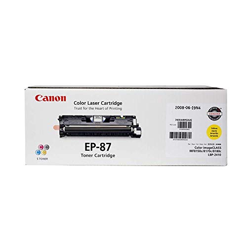 【中古】【未使用・未開封品】Canon 7430A003 (EP-87 Y) Toner yellow, 4K pages
