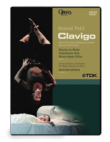 【中古】【未使用・未開封品】Gabriel Yared - Clavigo / Le Riche, Osta, Gillot, Bridard, Saiz, Petit, Bernas, Paris Ballet