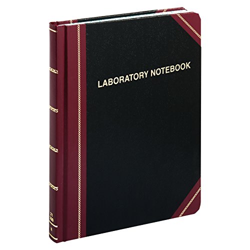 【中古】【未使用 未開封品】Boorum Pease Special Laboratory Notebook, Record Ruled, Black, 300 Pages, 10-3/8 x 8-1/8 (L21-300-R) by Boorum Pease