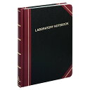 【中古】【未使用・未開封品】Boorum & Pease Special Laboratory Notebook, Record Ruled, Black, 3...