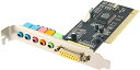 【中古】【未使用・未開封品】Sabrent SBT-SP6C 6チャンネル 5.1 サラウンドサウンド 3D PCI サウンドカード