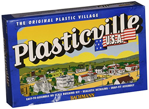 【中古】【未使用・未開封品】Bachmann Trains - PLASTICVILLE U.S.A.建物 - クラシックキット - 警察署 - HOスケール