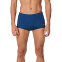 【中古】【未使用・未開封品】Speedo メンズ ポリメッシュスクエアレッグトレーニングスーツ 34 ブルー