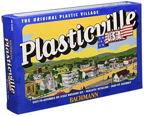 【中古】【未使用・未開封品】Bachmann Trains - PLASTICVILLE USA BUILDINGS - クラシックキット - プール付きモーテル - HOスケール