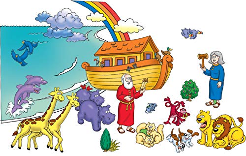 Little Folks Visuals Lfv21801 Noahs Ark Pre-Cut Felt Set 20 Figures