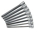 【中古】【未使用・未開封品】SK Hand Tools 19748 8-Piece 3/8-Inch Drive Metric Long Ball Hex Bi...