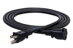 【中古】【未使用・未開封品】Hosa PWX-415 14 AWG NEMA 5-15R to NEMA 5-15P Power Extension Cord, 15 feet by Hosa