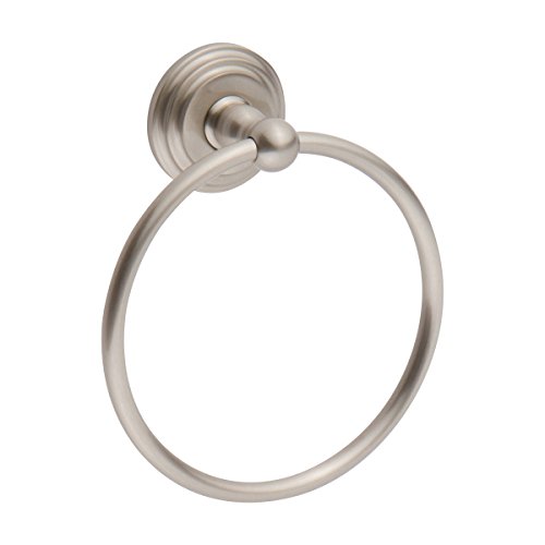 【中古】【未使用・未開封品】(Nickel) - Ginger 1105/SN Towel Ring from the Chelsea Collection, Sa..