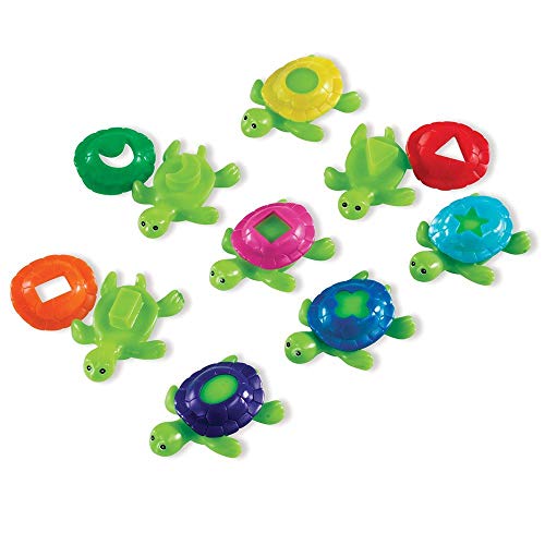 【中古】【未使用・未開封品】Learning Resources Smart Splash Shape Shell Turtles