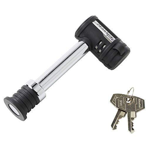 Master Lock 1479DAT 長さ0.63インチ シャックルバーベルレシーバーロック シルバーとブラック