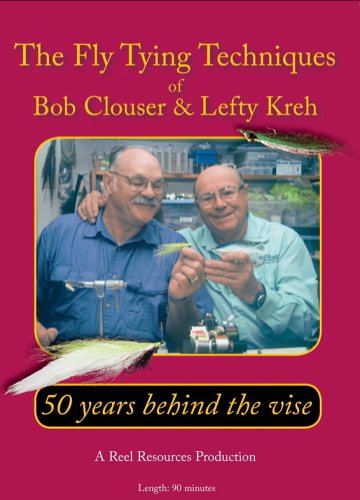 【中古】【未使用・未開封品】50 years behind the vise - The fly tying techniques of Bob Clouser & Lefty Kreh