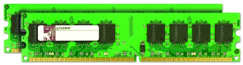 【中古】【未使用・未開封品】Kingston 4GB 533MHz DDR2 Non-ECC CL4 DIMM (Kit of 2) KVR533D2N4K2/4G