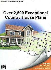 【中古】【未使用・未開封品】2,800 Exceptional Country House Plans (輸入版)