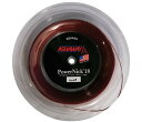 【中古】【未使用・未開封品】Ashaway Powernick squash string (1 reel - 110m) 18 gauge