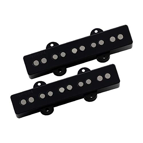 【中古】【未使用・未開封品】DiMarzio ピックアップ Ultra Jazz 5 Pair Black DP549-BK