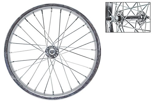 【中古】【未使用・未開封品】Wheel Master 16 x 1.75 Front Bicycle Wheel, 28H, Steel, Bolt On, Silver by WheelMaster