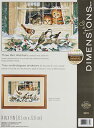 【中古】【未使用・未開封品】輸入刺しゅうキット 『Dimensions Kit Three Bird Watchers』