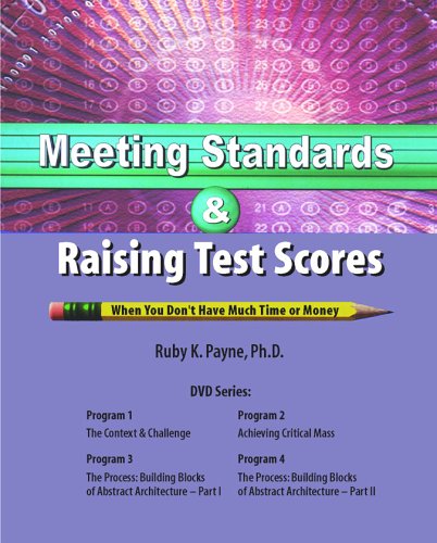 š̤ۡѡ̤ʡMeeting Standards & Raising Test Scores: When You Don't Have Much Time or Money