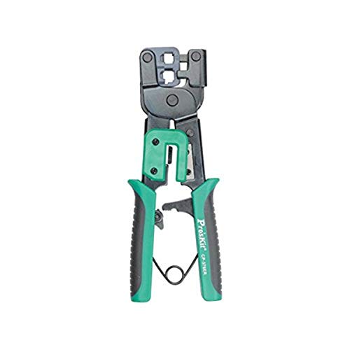 Eclipse Tools 300-063 Pro's Kit Ratcheted Modular Plug Crimper by Eclipse