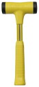 【中古】【未使用・未開封品】Nupla STP16 Strike Pro Power Drive Dead Blow Hammer, C Grip, Yellow, 12 Long Handle by Nupla