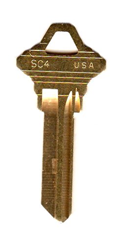 【中古】【未使用・未開封品】Schlage Lock Company SC4-BR 50個パック 鍵(4.0)