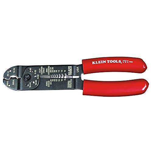 Klein Tools1000Klein 6-In-1 Multipurpose Crimper And Cutter-WIRE CUTTER/CRIMPER