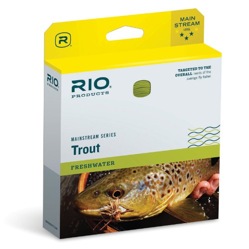 【中古】【未使用・未開封品】(DT3F, green) - RIO Mainstream Trout Fishing Line