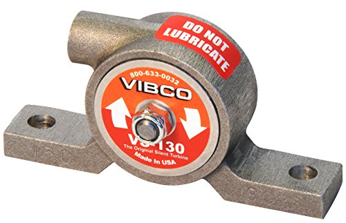 Other - 【中古】【未使用・未開封品】VIBCO VS-130 Silent Pneumatic Turbine Vibrator, 75 lb. Force, 10500 VPM, 5.5 CFM, 80 psi, 4 Bolt Pattern by Vibco